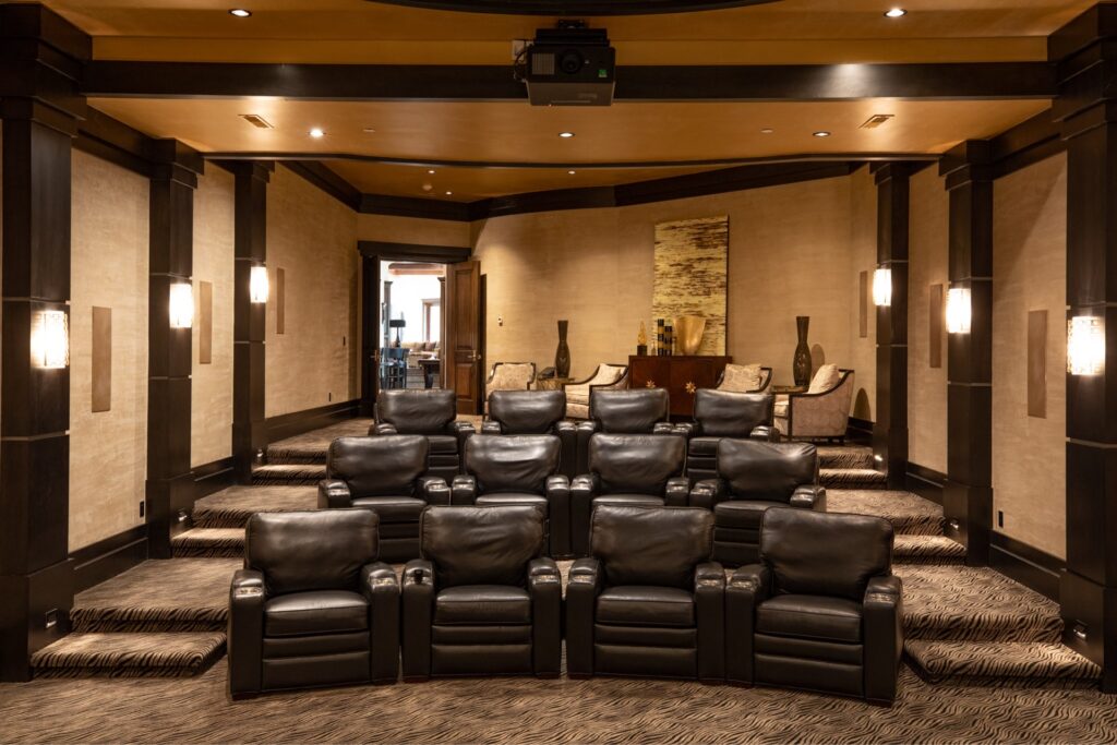 colony-white-pine-mountain-transitional-home-theater-seating